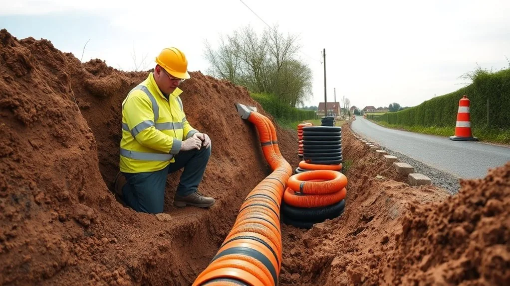 Electric Ducting Installation in Rainham | Power Supply Cable Ducting